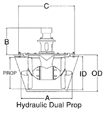 bow thruster commercial marine heavy duty dual prop wesmar